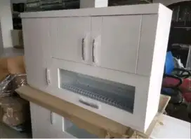 Lemari dapur atas kitchen kayu multipleks