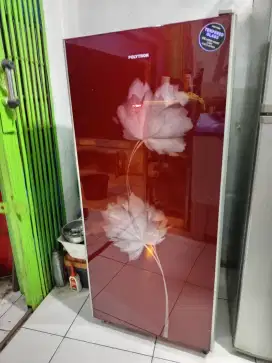 Kulkas 1pintu Polytron Belleza masih orisinil