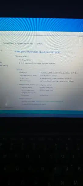 Lenovo X270 i5 Gen 7 Ram 8/Nvme 256