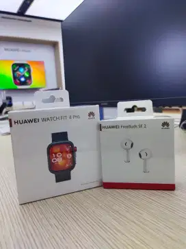 HUAWEI WATCH FIT 4 PRO BLACK FREE BUDS SE2