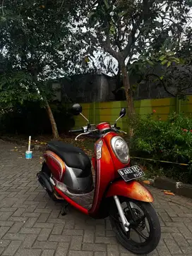 Honda Scoopy 2017 Plat B Jaktim BU
