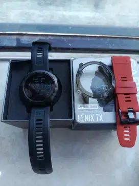 Garmin fenix 7x shapire solar mulus like new