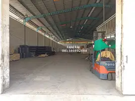 Gudang Jatiuwung luas 2000m, akses kontainer