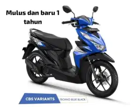 Honda Beat CBS Biru Tahun 2024