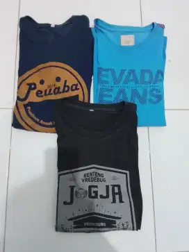 Jual Murah 3 Lembar KAOS Pria