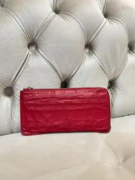 [PRELOVED] Charles & Keith Long Wallet Red