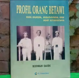 PROFIL ORANG BETAWI