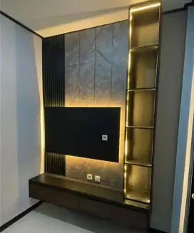 Backdrop tv minimalis