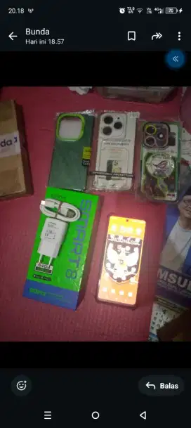 Infinik smart 8 ram 3/64 kumplit casan ORI