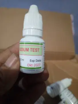 Iodium test/cairan uji garam beryodium