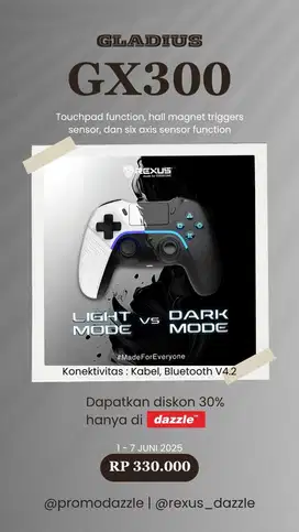 Gamepad rexus GX300