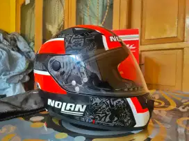 Helm Nolan N605 Motif Danilo Petrucci (SEPERTI BARU-HELM SIMPANAN)