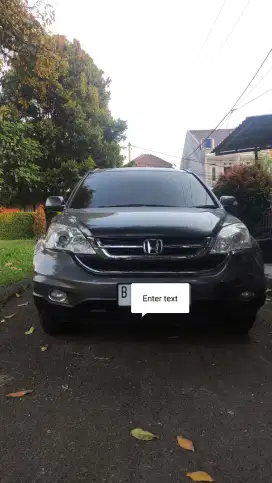 Honda CR-V 2.4 Th 2010 Abu Metallic