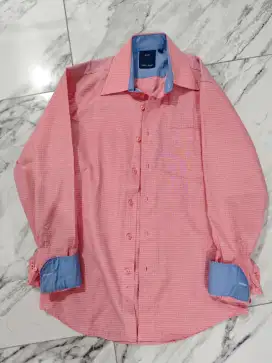 kemeja slim fit stanley adam ukuran 15/ 33