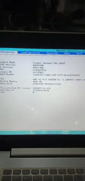 lenovo ideapad 330 14ast