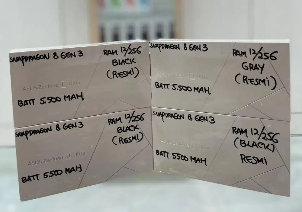 Baru….Asus Zenfone 11 Ultra 5G Ram 12/256 Grs Resmi (Wrn : Black,Gray)