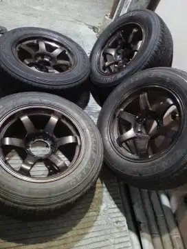 Jual veleg te37 plus ban r18 veleg mulus