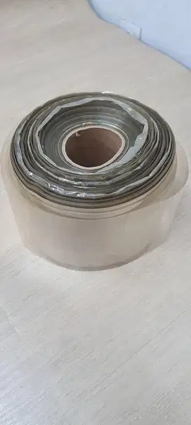 Plastik segel plastik shrink ukuran 12,5cm pvc dihitung 5kg saja