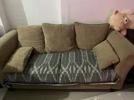 Sofa Cream 3 orang