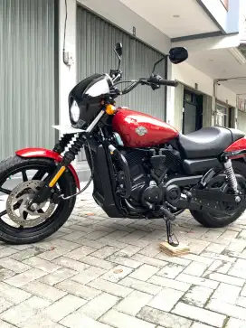 Moge Harley Davidson Street 500 th 2015 Odo 3rb Like New Ori Paint