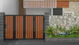 Pagar , Kanopi , Kitchen set , Lemari pakaian , Tempat tidur anak