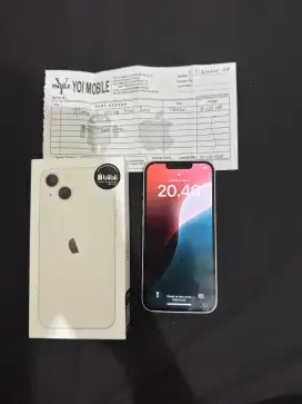 iPhone 13 starlight 128gb (Blibli/gdn)