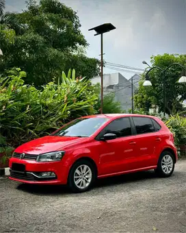 Volkswagen Polo 1.2 TFSI Merah 2015 Tdp Murmer Ori Menarik Bu Antik ok