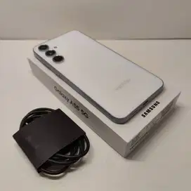 LIKE NEW SAMSUNG GALAXY A55 8/256 ICE BLUE NO MINUS SEPERTI BARU