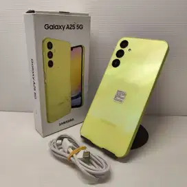 FULLSET SAMSUNG GALAXY A25 5G YELLOW 8/128 EX SEIN NO MINUS