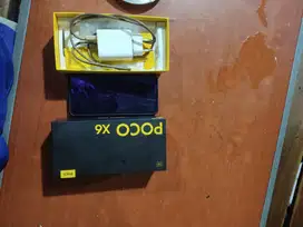 Poco X6 5g ram 12+4/256
