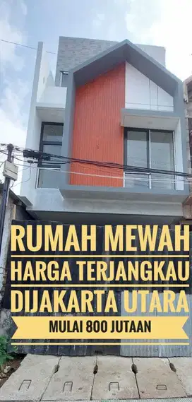 Cluster Jakarta dekat Mall Sunter,Kelapa Gading, JIS, tol Kebon Bawang