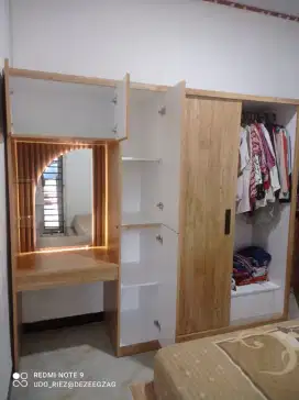 Lemari pakaian , Meja rias , Tempat tidur , Kitchen set