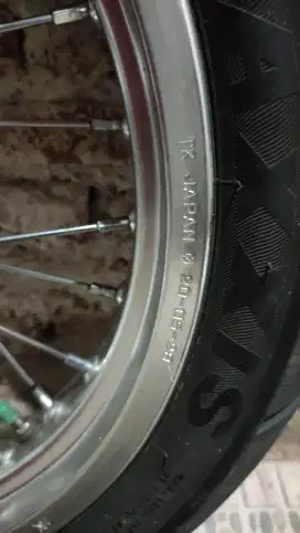 Velg set ban merk TK Japan pnp klx
