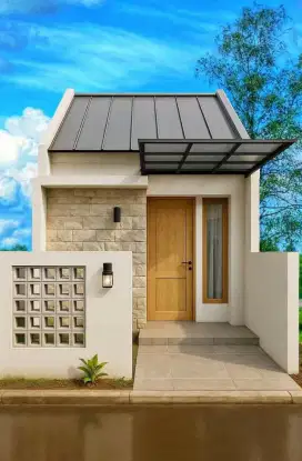 Rumah bebas banjir di depok , masuk mobil , surat shm