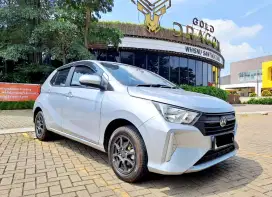 KM 5RB!! DAIHATSU AYLA X 1.0 AT MATIC 2024 SILVER