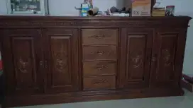 Meja jati buffet