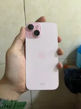 iphone 15 128gb pink IBOX GARANSI ON PANJANG SUPER MULUS