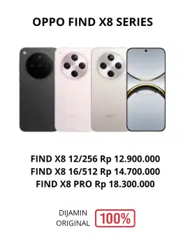 OPPO FIND X8 BARU MURAH SEGEL