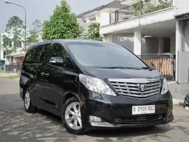 TOYOTA ALPHARD G PREMIUM SOUND AT HITAM 2011. MPV PREMIUM DP SUKA SUKA