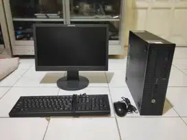 Set Cpu/Komputer built Up Hp Elitedesk 800 G1 SFF, Intel Core I5 4570