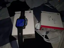 Jual Huawei watch fit 4 + bonus FreBuds AE 2
