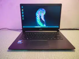 Laptop slim acer aspire A514-52k core i3 gen 8 ram 8 ssd 256 nvme
