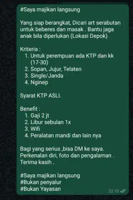Art serabutan depok