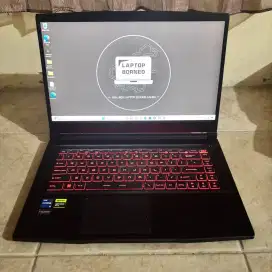LAPTOP MSI GF63 THIN I5 12450H RAM 16GB SSD 512GB VGA RTX 4050 6GB