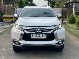 Pajero Dakar 2017 AT Putih KM Rendah Pajak Panjang Tangan 1