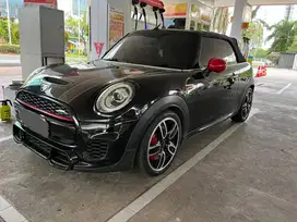 Mini Cooper Cabriolet cabrio JCW 2019 Hitam Jhon Cooper Works 2020 bu