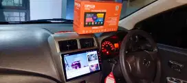 Pemasangan head unit android orca di Ayla ram 2/32