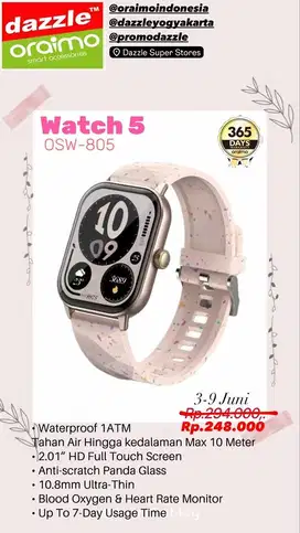 Smartwatch Oraimo OSW-805
