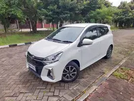 DP MURAH Daihatsu Ayla 1.2 R Bensin Matic 2021 Putih ZQ