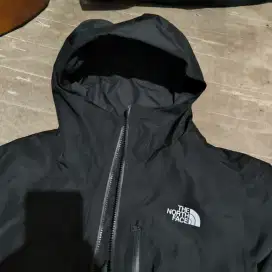 TNF DRYVENT ORIGINAL SIZE M FIT XL HITAM WATERPROOF TINGKAT TINGGI